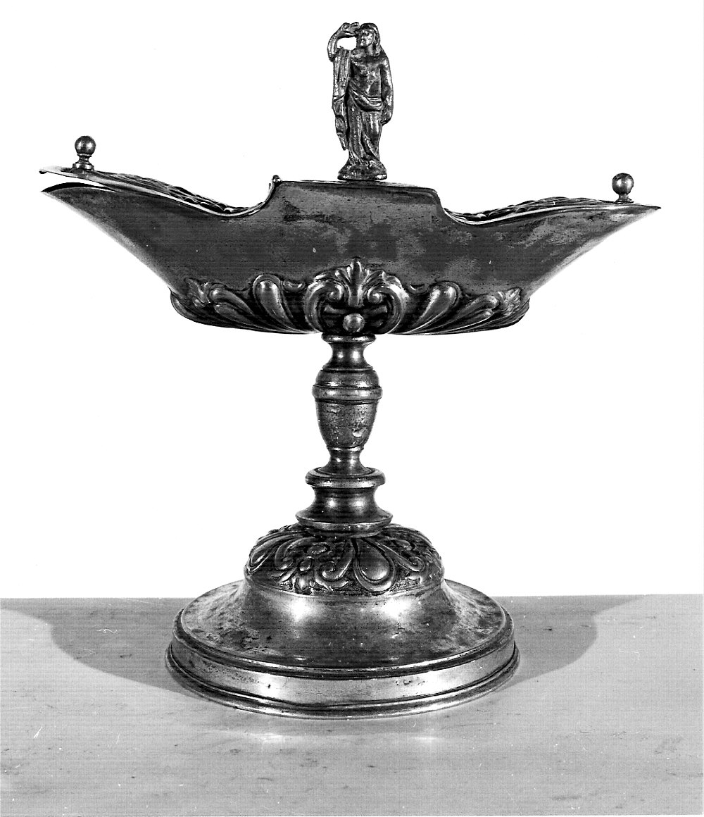 navicella portaincenso, opera isolata - ambito lombardo (sec. XIX)