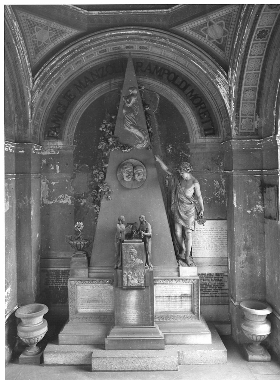 monumento funebre, opera isolata di Airaghi T, Kienerk Giorgio (sec. XIX)