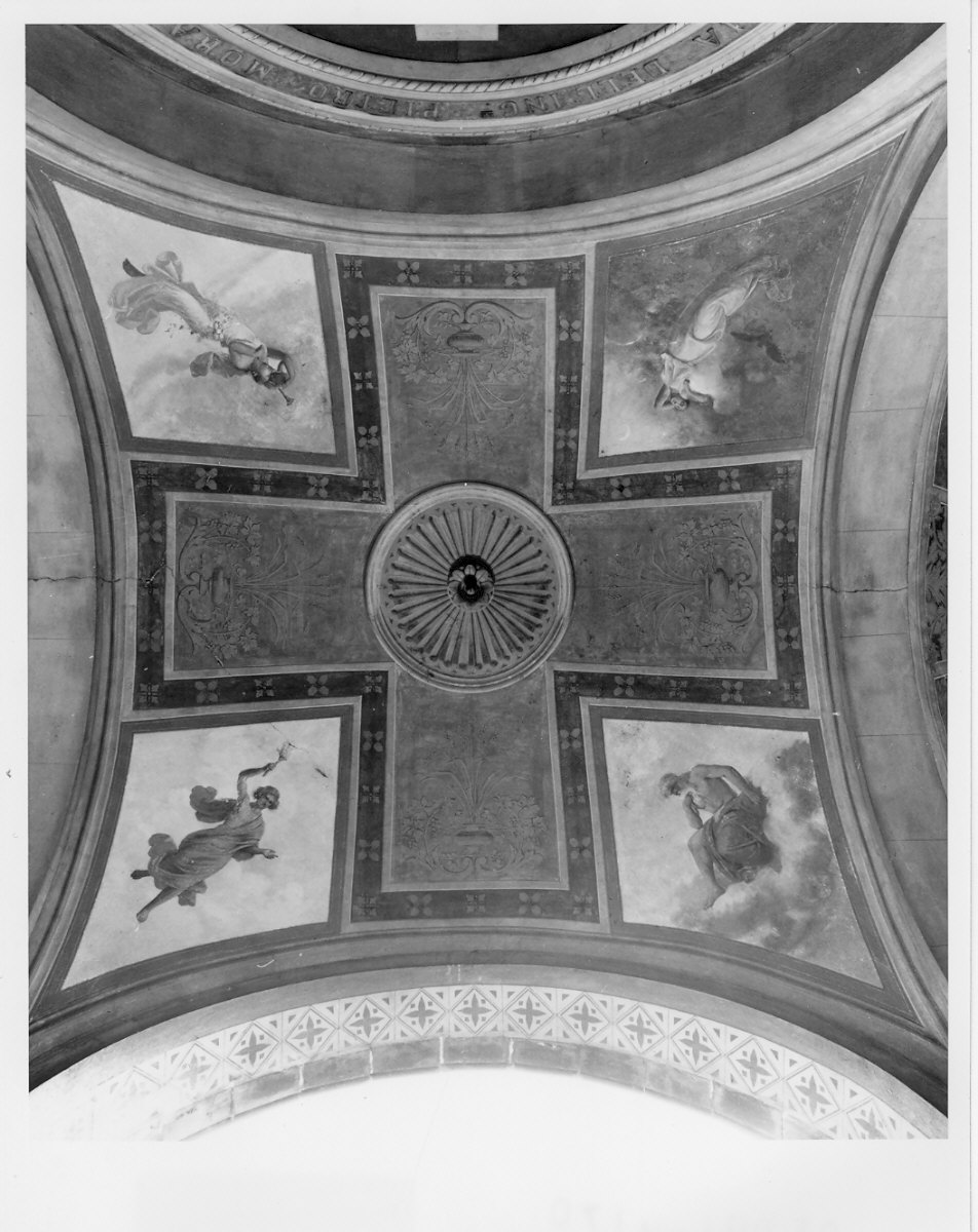 figure allegoriche (dipinto, opera isolata) - ambito lombardo (sec. XIX)