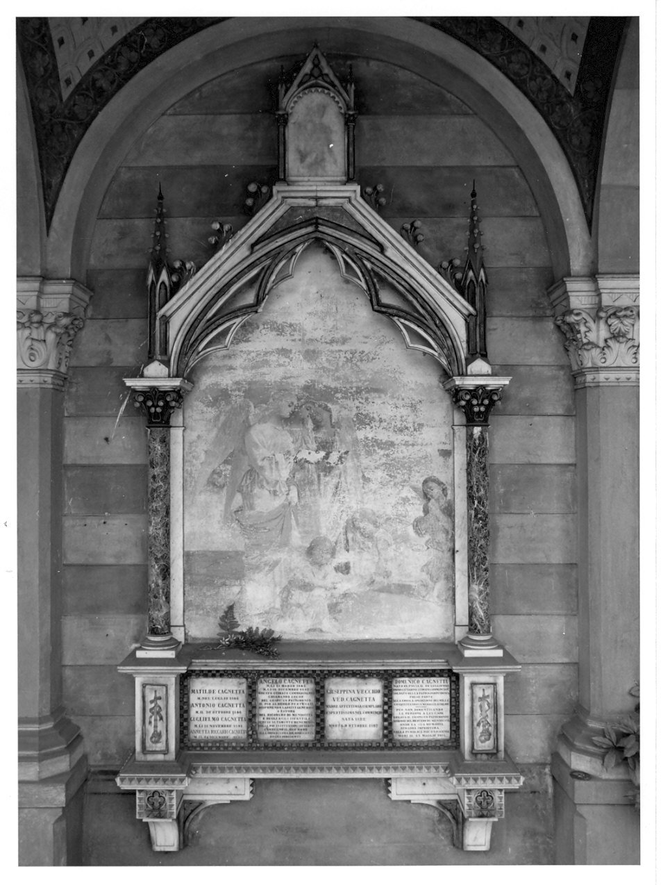 monumento funebre, opera isolata di Cassi Enrico, Michis Pietro (sec. XIX)