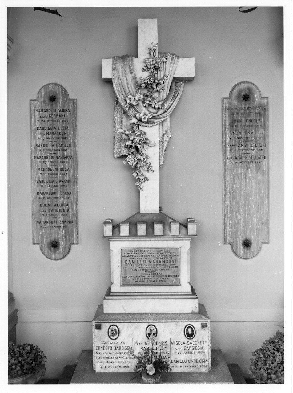 monumento funebre, opera isolata di Cassi Enrico (sec. XIX)