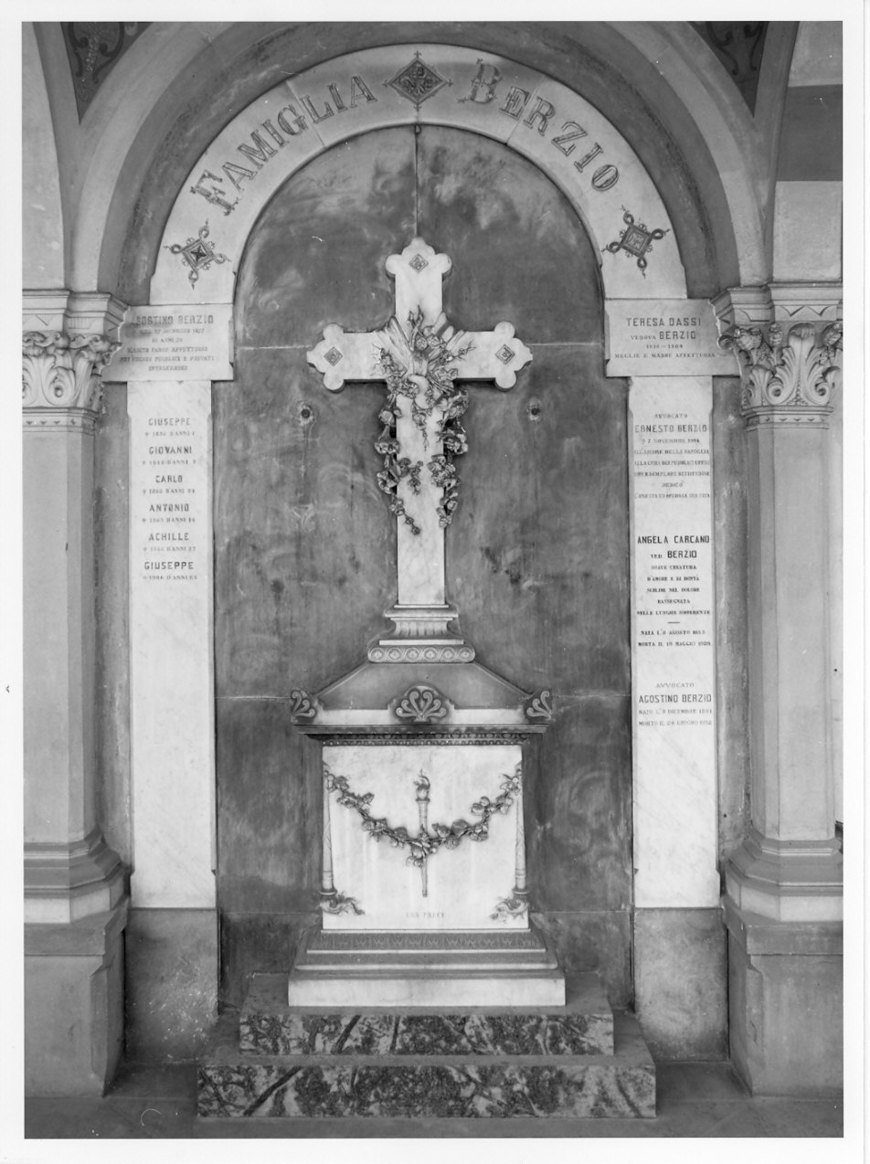 monumento funebre, opera isolata di Cassi Enrico (sec. XIX)