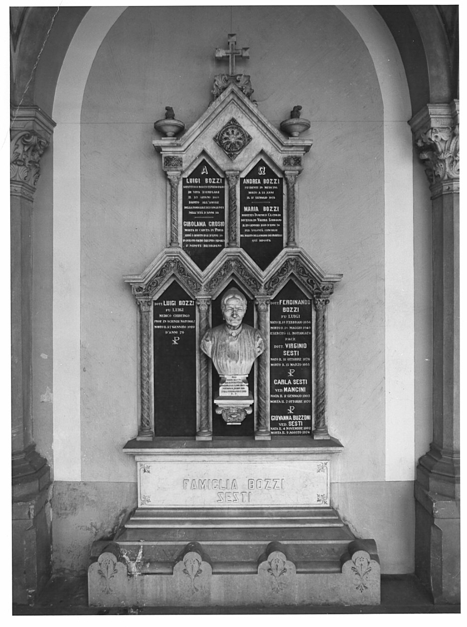 monumento funebre, opera isolata di Cassi Enrico (sec. XIX)