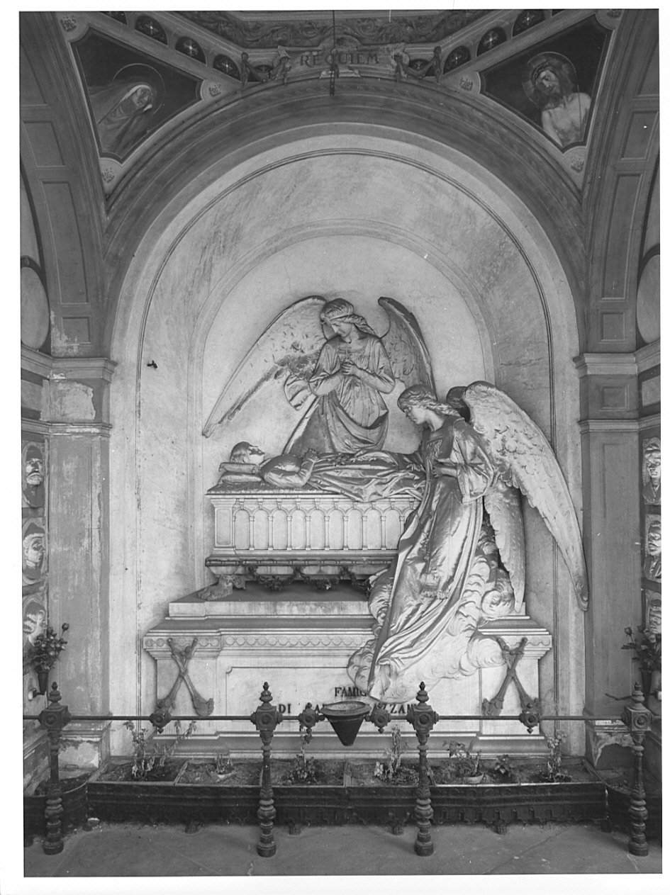 monumento funebre, opera isolata di Branca Giulio, Savoldi Angelo (sec. XIX)
