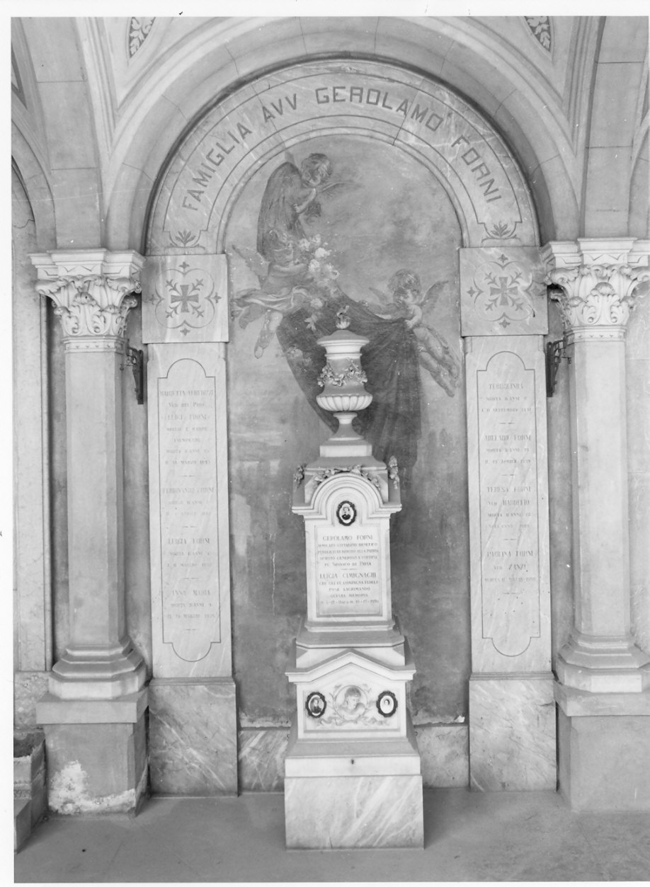 monumento funebre - bottega lombarda (inizio sec. XX)