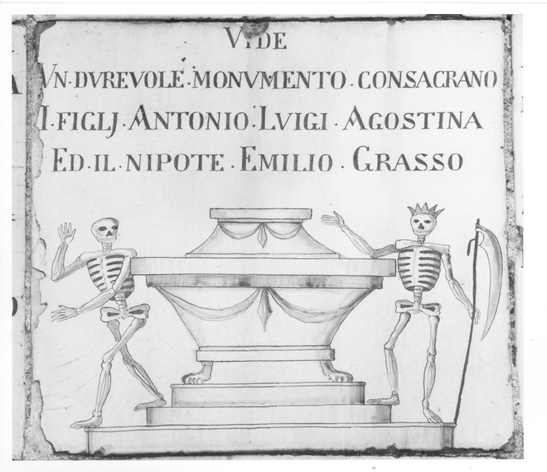 mattonella, opera isolata - bottega lombarda (prima metà sec. XIX)