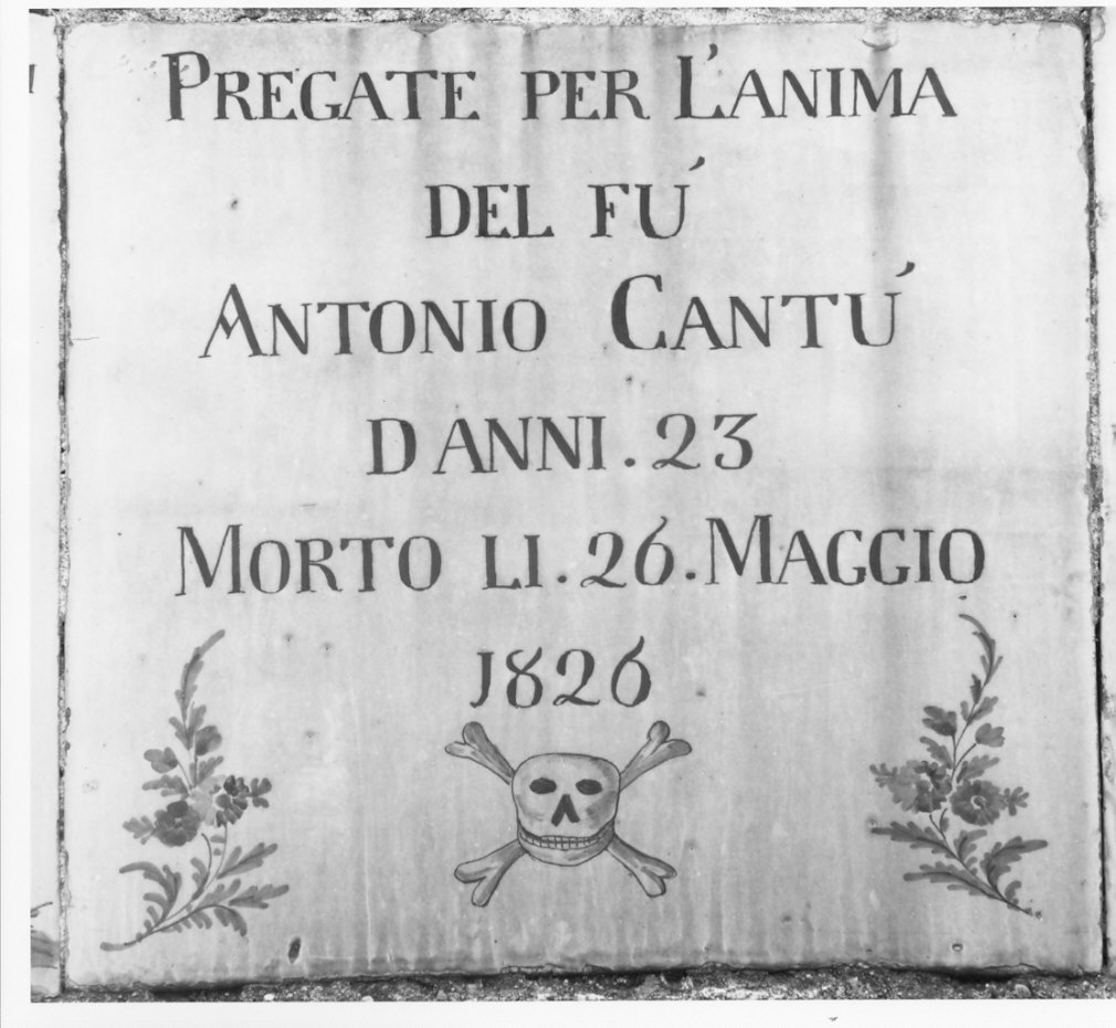 mattonella, opera isolata - bottega lombarda (sec. XIX)