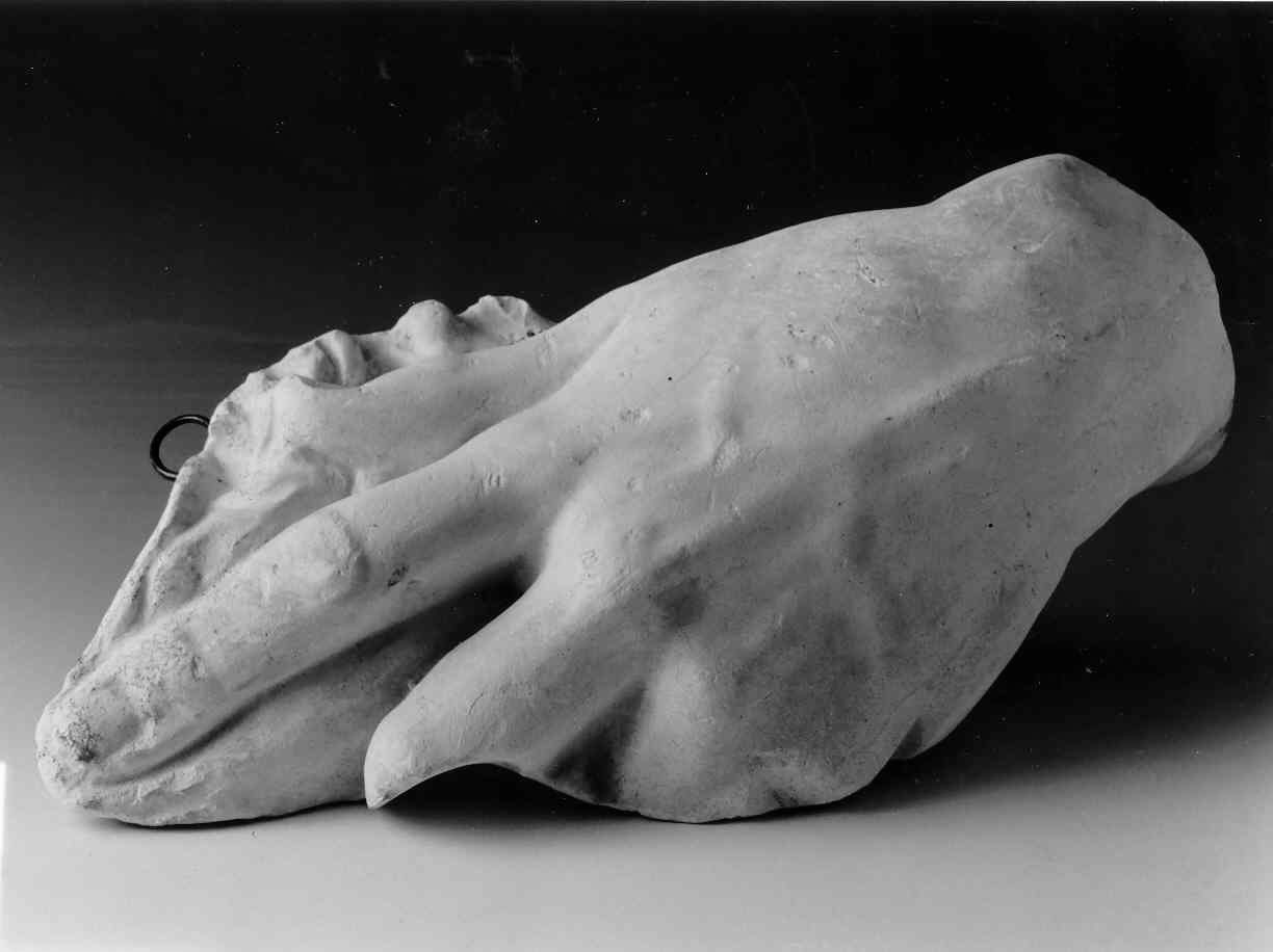 Mano (scultura, opera isolata) - ambito lombardo (ultimo quarto sec. XIX)
