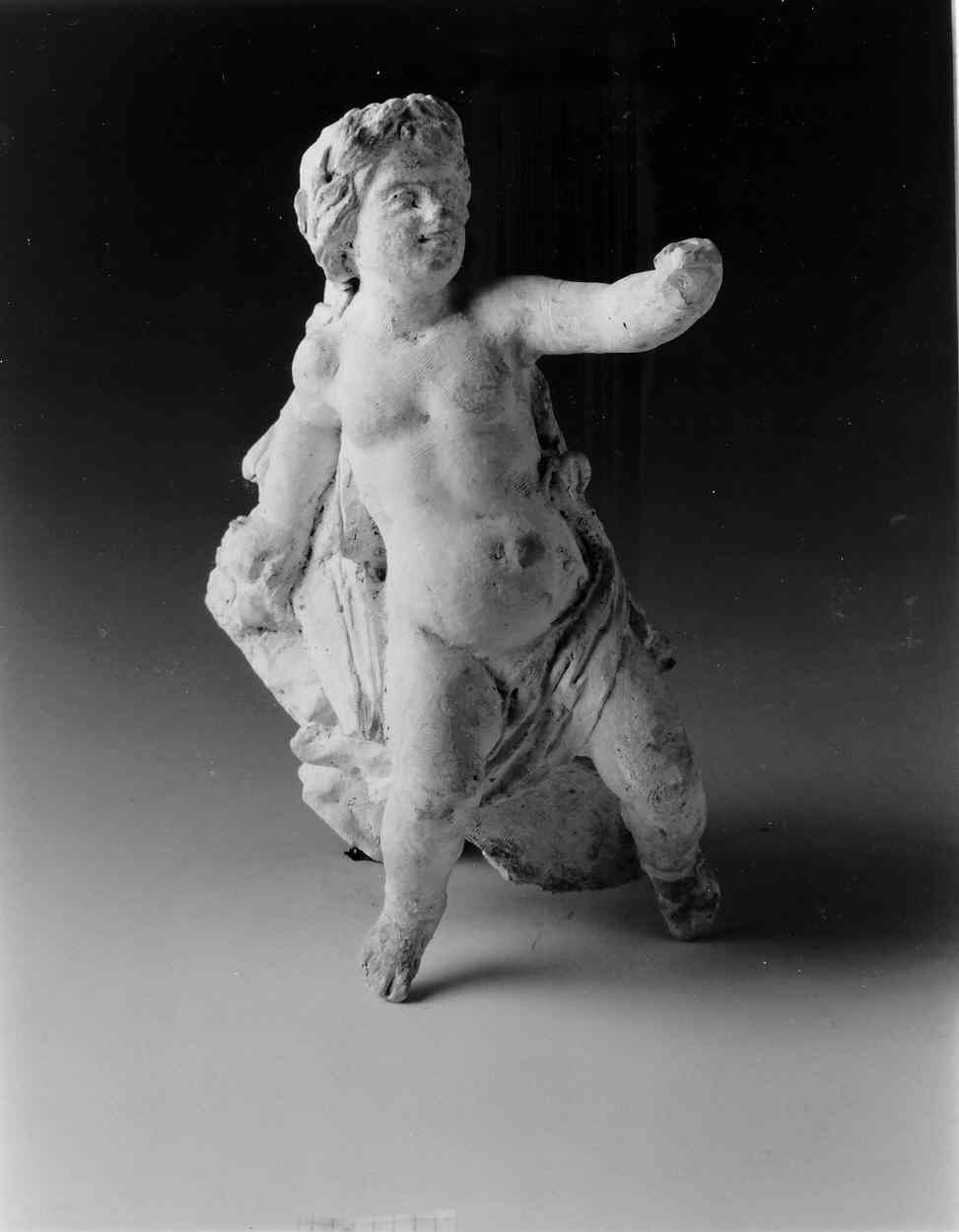 Putto, putto (scultura, opera isolata) - ambito lombardo (ultimo quarto sec. XIX)