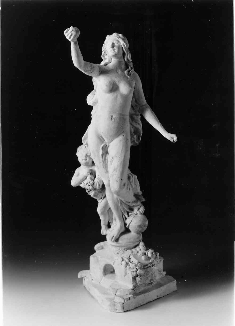 Venere, Venere e Cupido (scultura, opera isolata) - ambito lombardo (ultimo quarto sec. XIX)