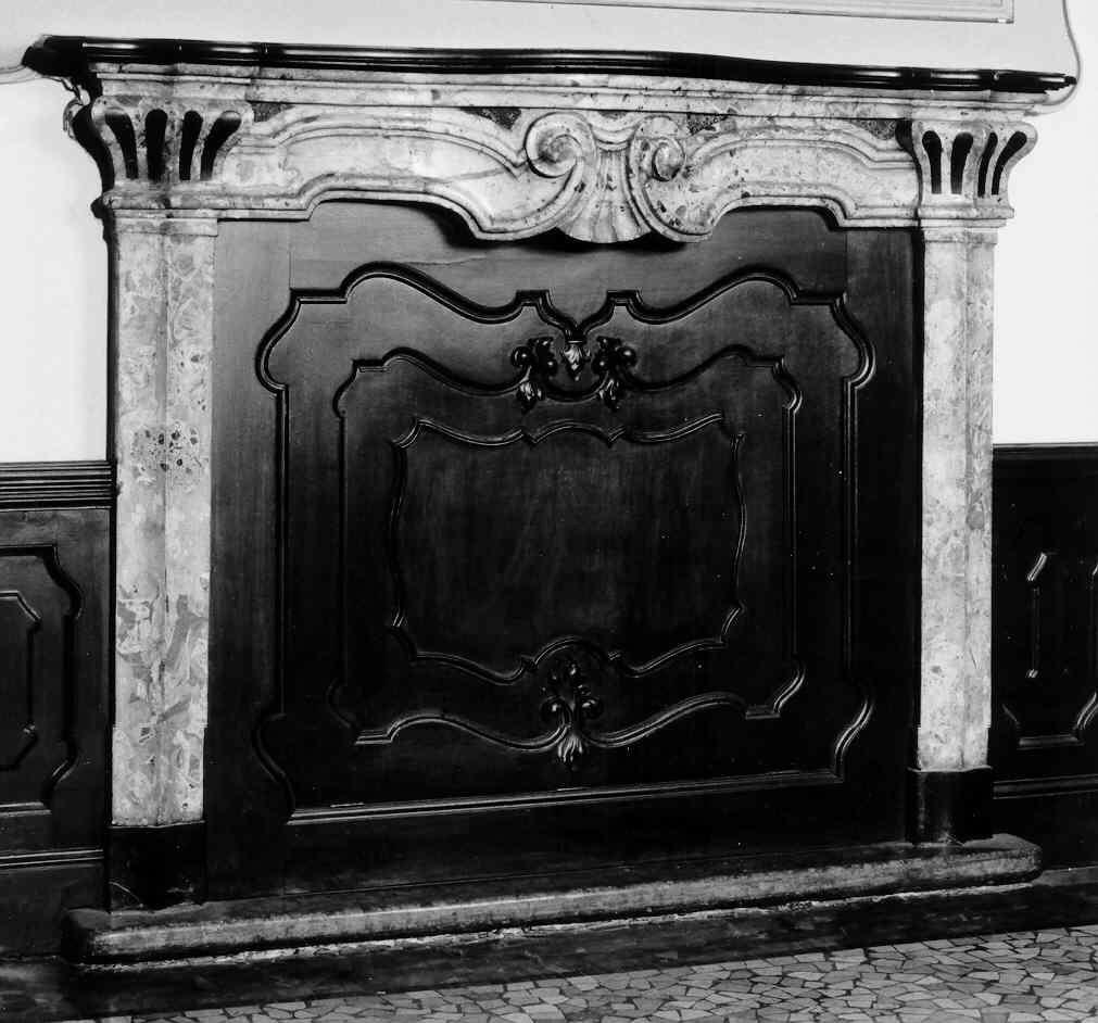 caminetto, opera isolata - ambito italiano (sec. XVII)