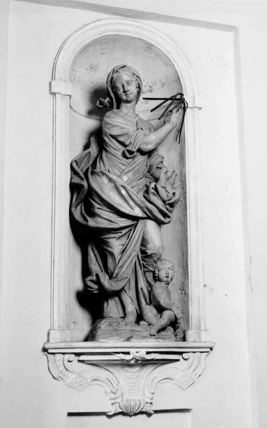 Pace (statua, opera isolata) - ambito italiano (sec. XVIII)