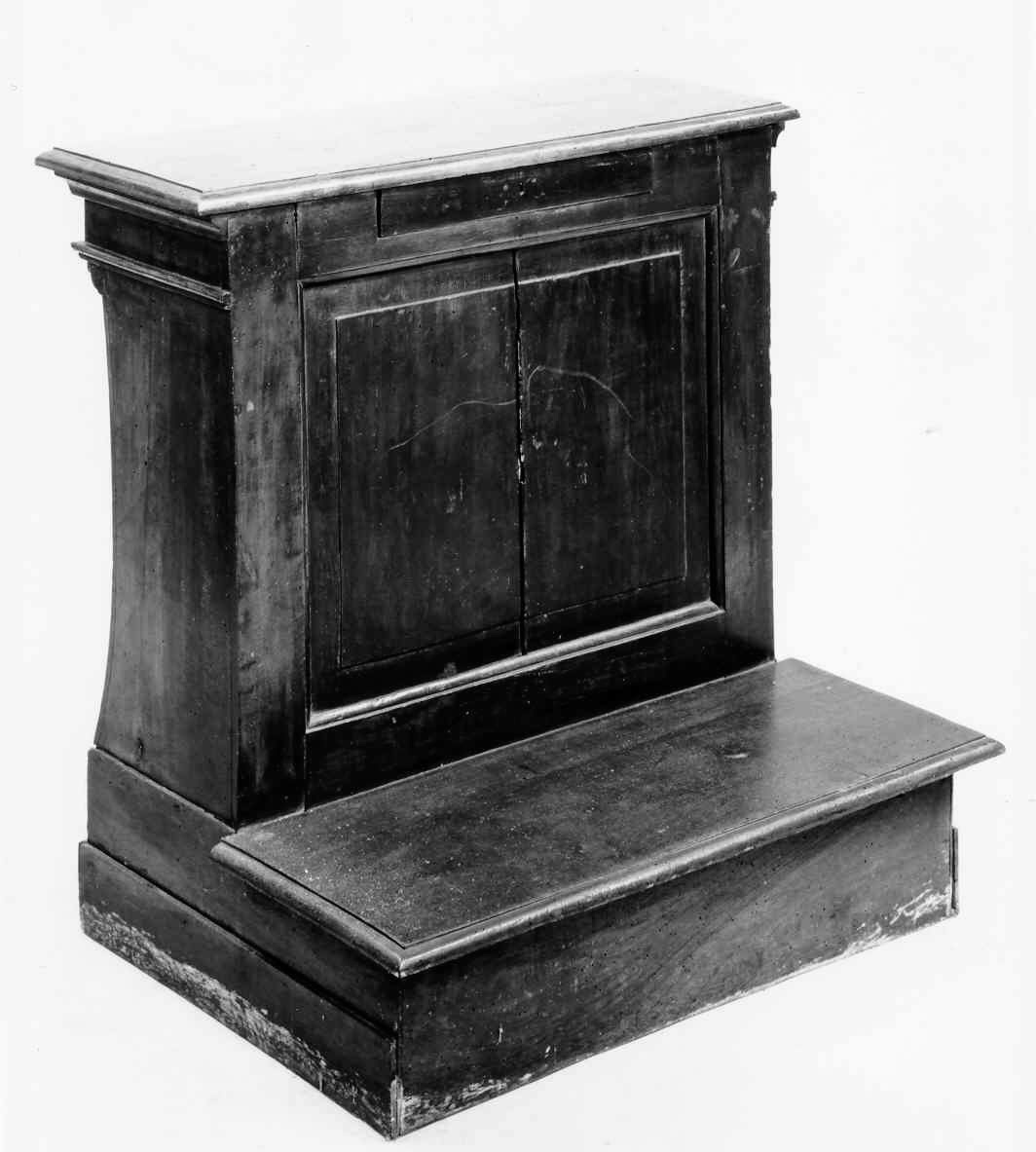 inginocchiatoio, serie - ambito italiano (sec. XVII)