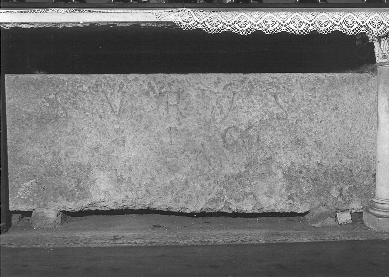 tomba, opera isolata - bottega pavese (seconda metà sec. IV)