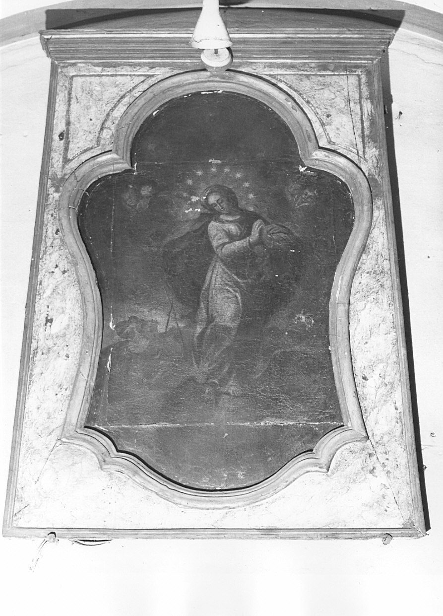 cornice di dipinto, opera isolata - bottega pavese (sec. XVIII)