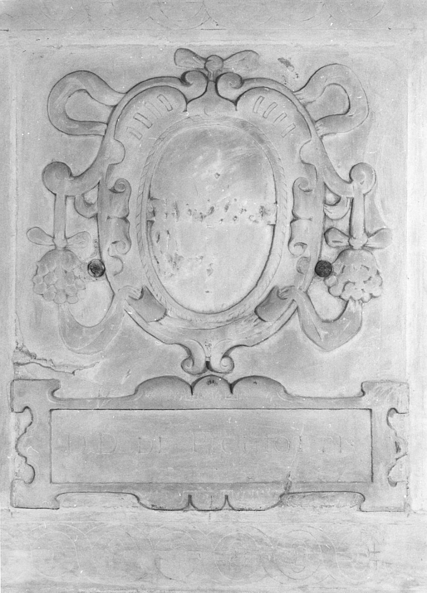 lapide tombale, opera isolata - bottega lombarda (secc. XVI/ XVII)