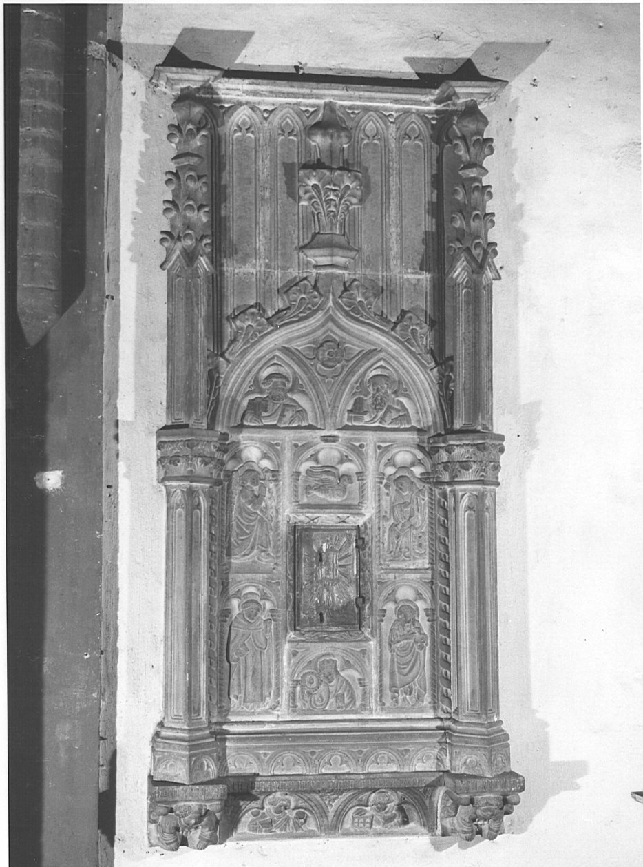 edicola, opera isolata - bottega lombarda (sec. XV)