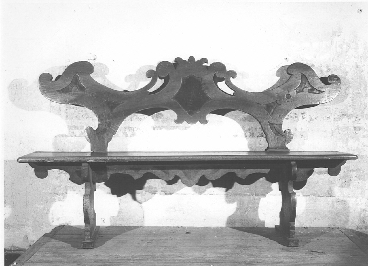 panca, coppia - bottega pavese (sec. XVIII)