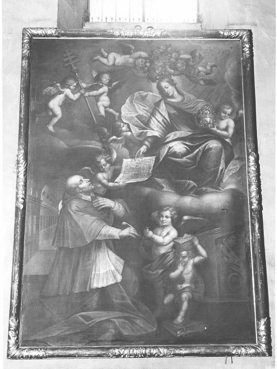 cornice di dipinto, opera isolata - bottega pavese (fine sec. XVII)