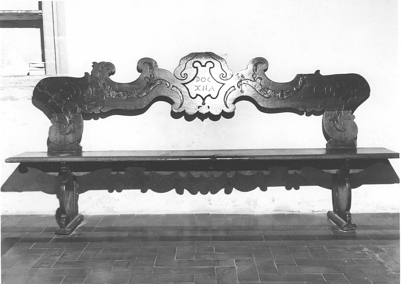 panca, opera isolata - bottega lombarda (sec. XVIII)