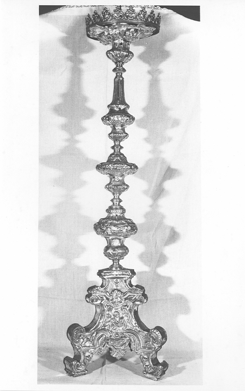 candeliere, serie - bottega lombarda (sec. XVIII)