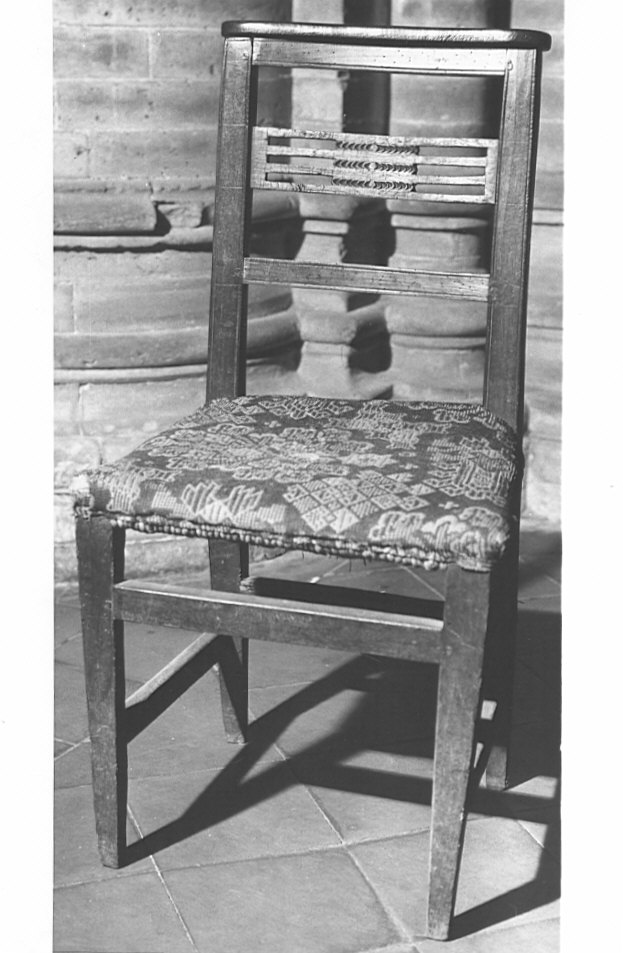 sedia, opera isolata - bottega lombarda (prima metà sec. XIX)