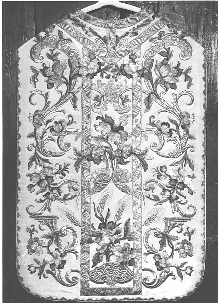 paramento liturgico, insieme - manifattura lombarda (sec. XVIII)