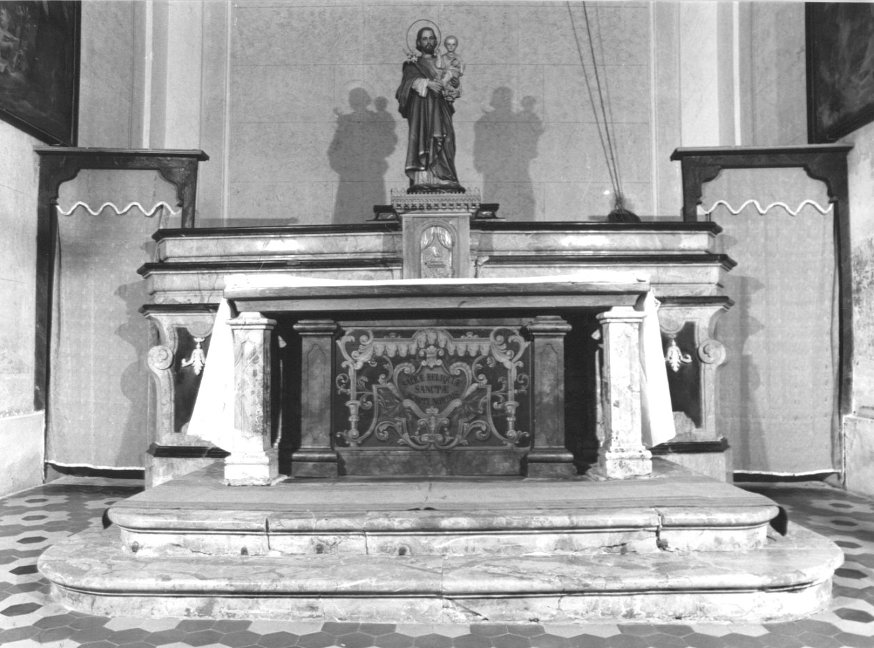 altare, opera isolata - bottega lombarda (primo quarto sec. XVIII)