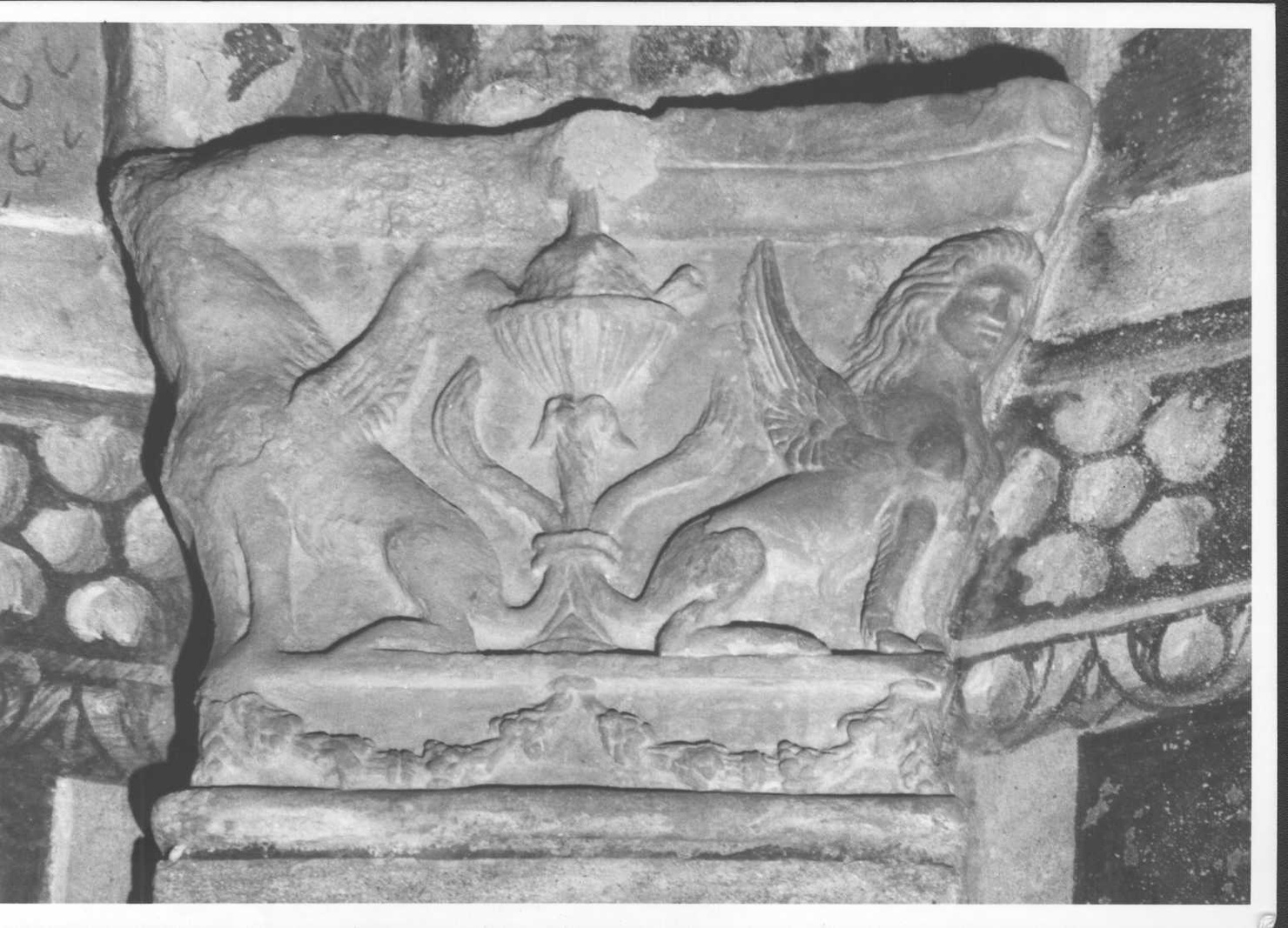 semicapitello, serie - ambito lombardo (sec. XVI)