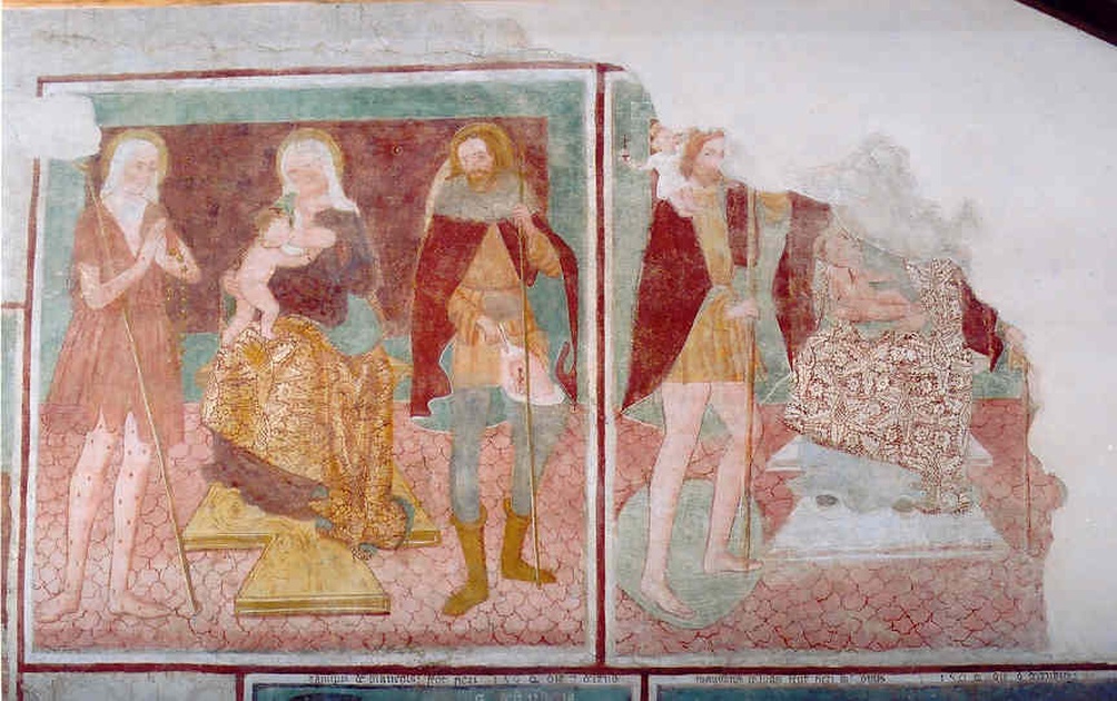 dipinto, complesso decorativo - ambito lombardo (primo quarto sec. XVI)