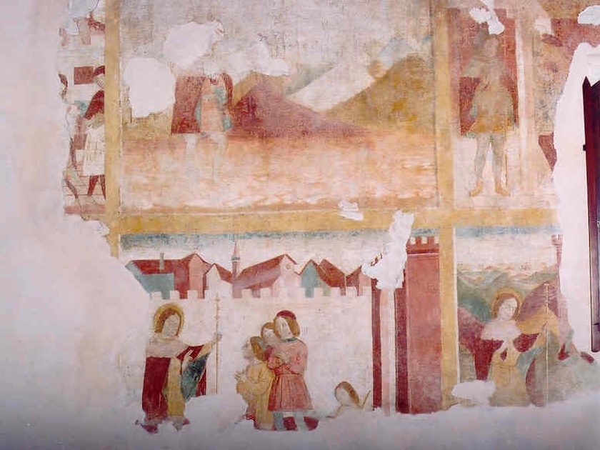 episodi della vita di San Rocco (dipinto, ciclo) - ambito lombardo (seconda metà sec. XV)