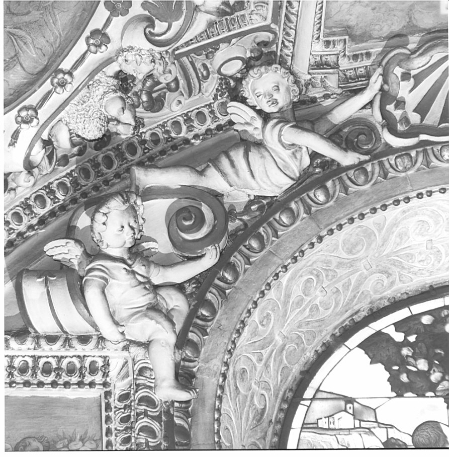angioletti (decorazione plastica) di Fontana Francesco, Bianchi Giuseppe, Borseri Martino, Bianchi Pompeo (secc. XVI/ XVII)
