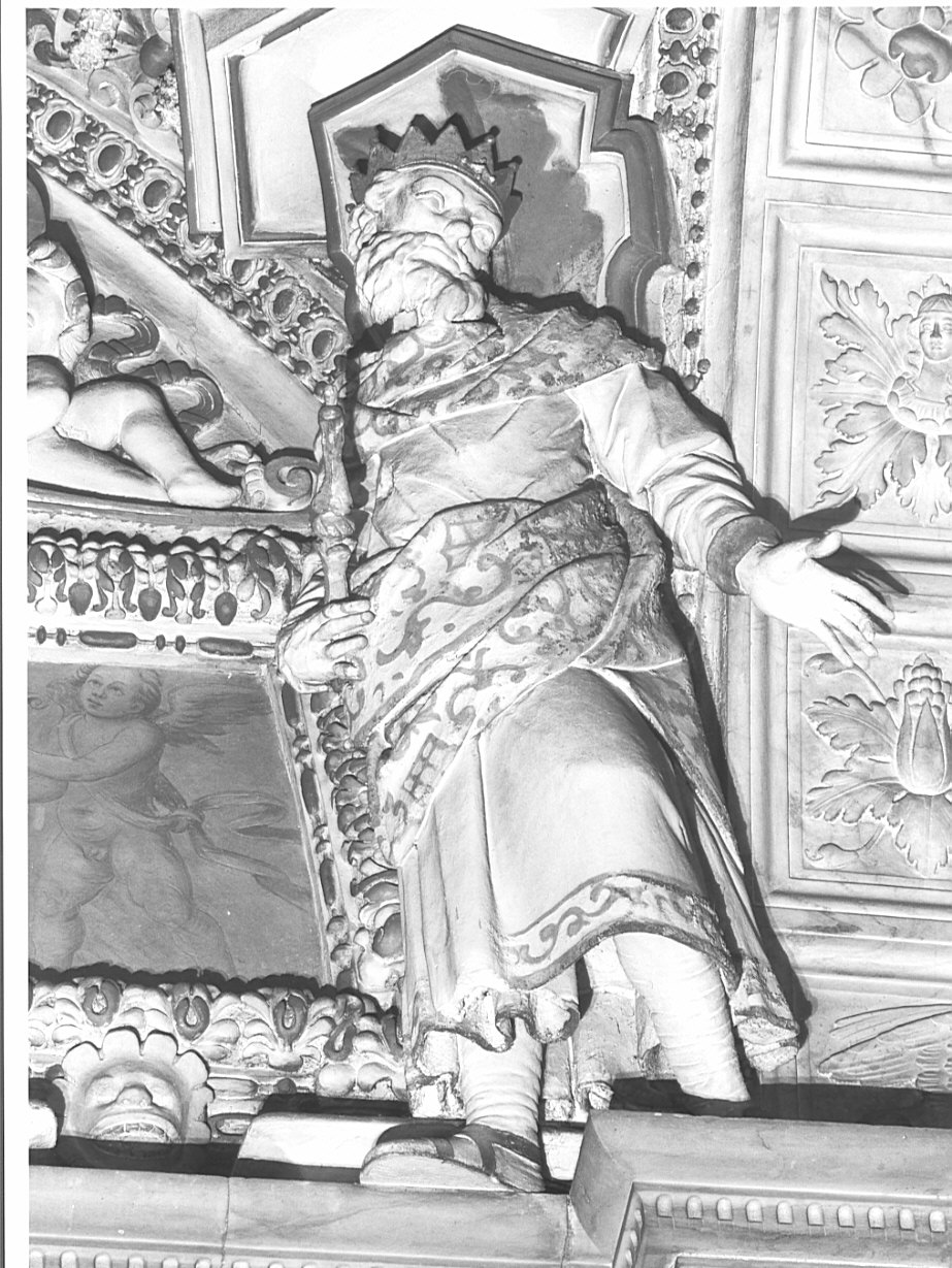 Saul (decorazione plastica) di Bianchi Giuseppe, Borseri Martino, Fontana Giuseppe, Bianchi Pompeo (secc. XVI/ XVII)