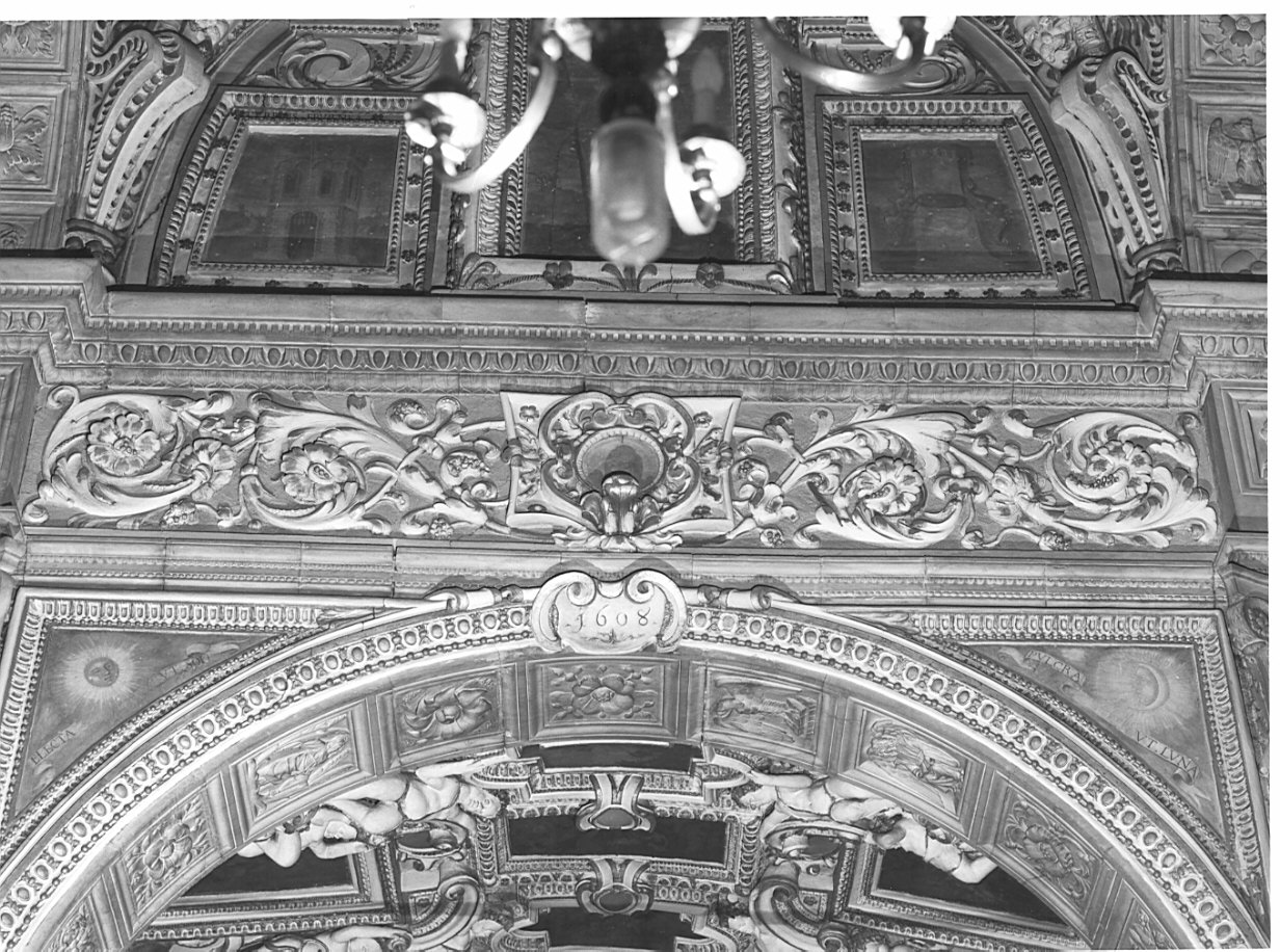 motivi decorativi a volute (decorazione plastica) di Borseri Martino, Fontana Francesco, Bianchi Pompeo, Bianchi Francesco (secc. XVI/ XVII)