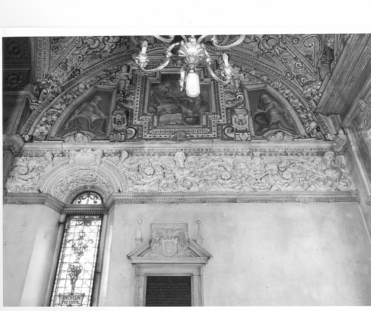 motivi decorativi a grottesche (decorazione plastica) di Borseri Martino, Fontana Francesco, Bianchi Giuseppe, Bianchi Pompeo (secc. XVI/ XVII)