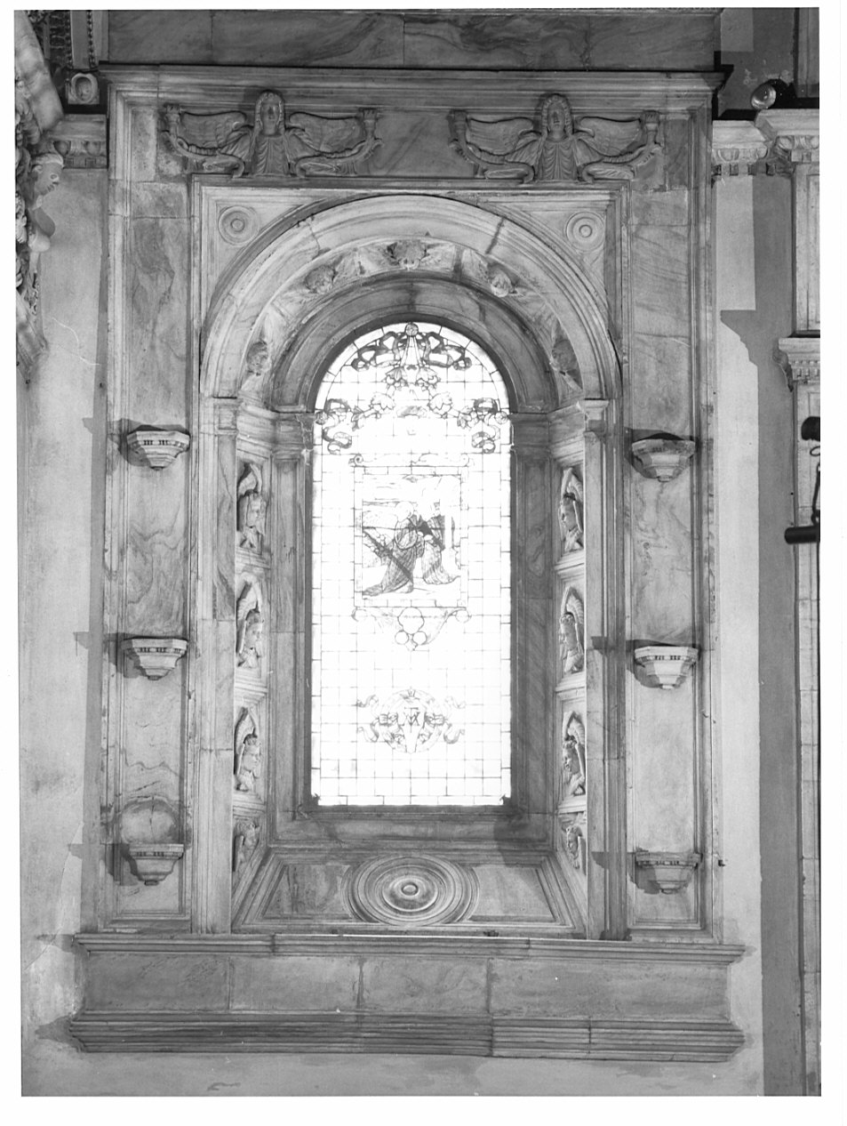 mostra di finestra - ambito lombardo (sec. XVI)