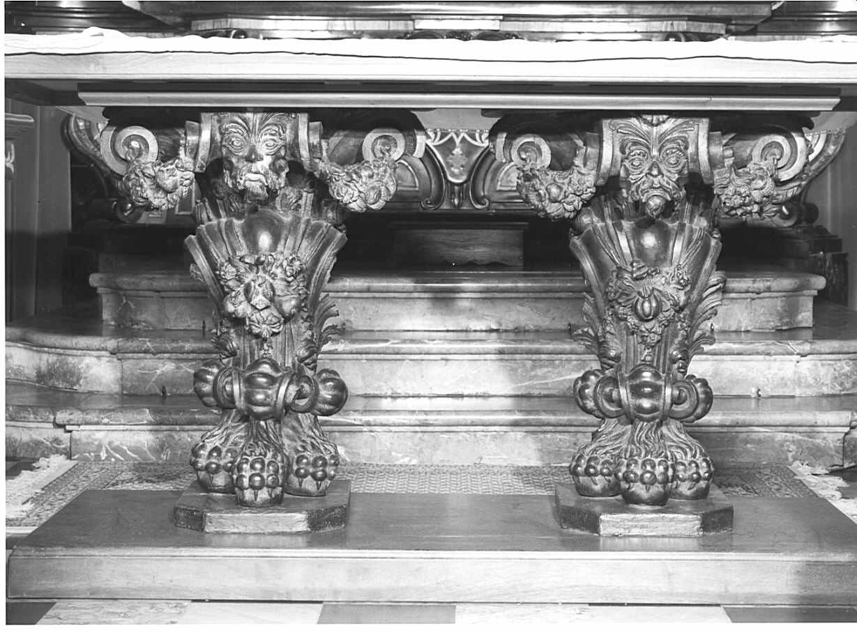 mensa d'altare di Piaz Giovanni Battista (sec. XVIII, sec. XX)