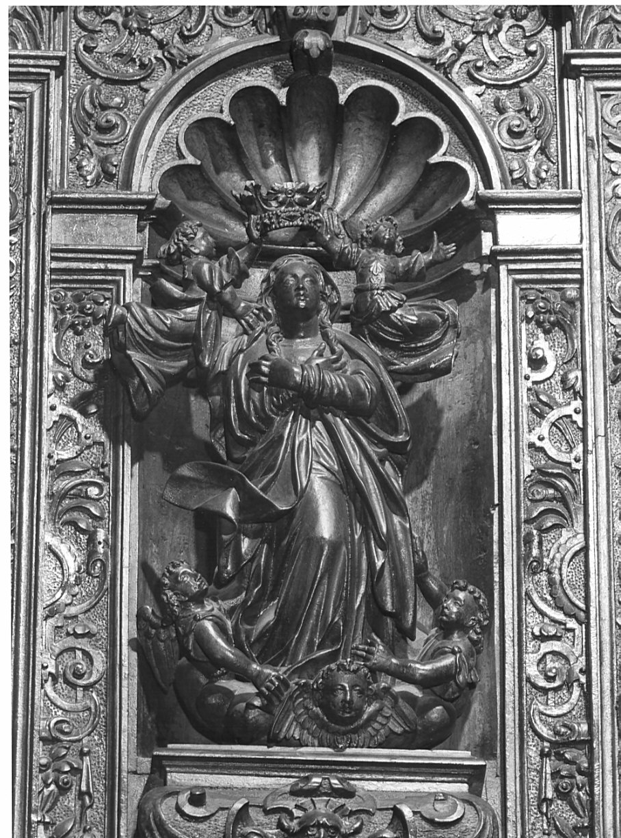 Madonna Assunta (statua) di Bulgarini Giuseppe (sec. XVII)