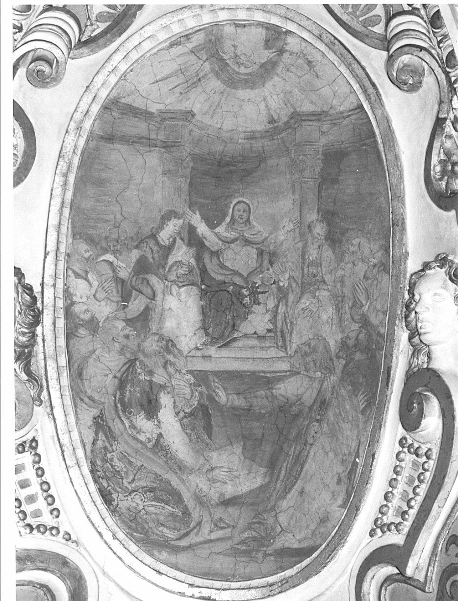 Pentecoste (dipinto) di Valorsa Cipriano (attribuito) (sec. XVI)