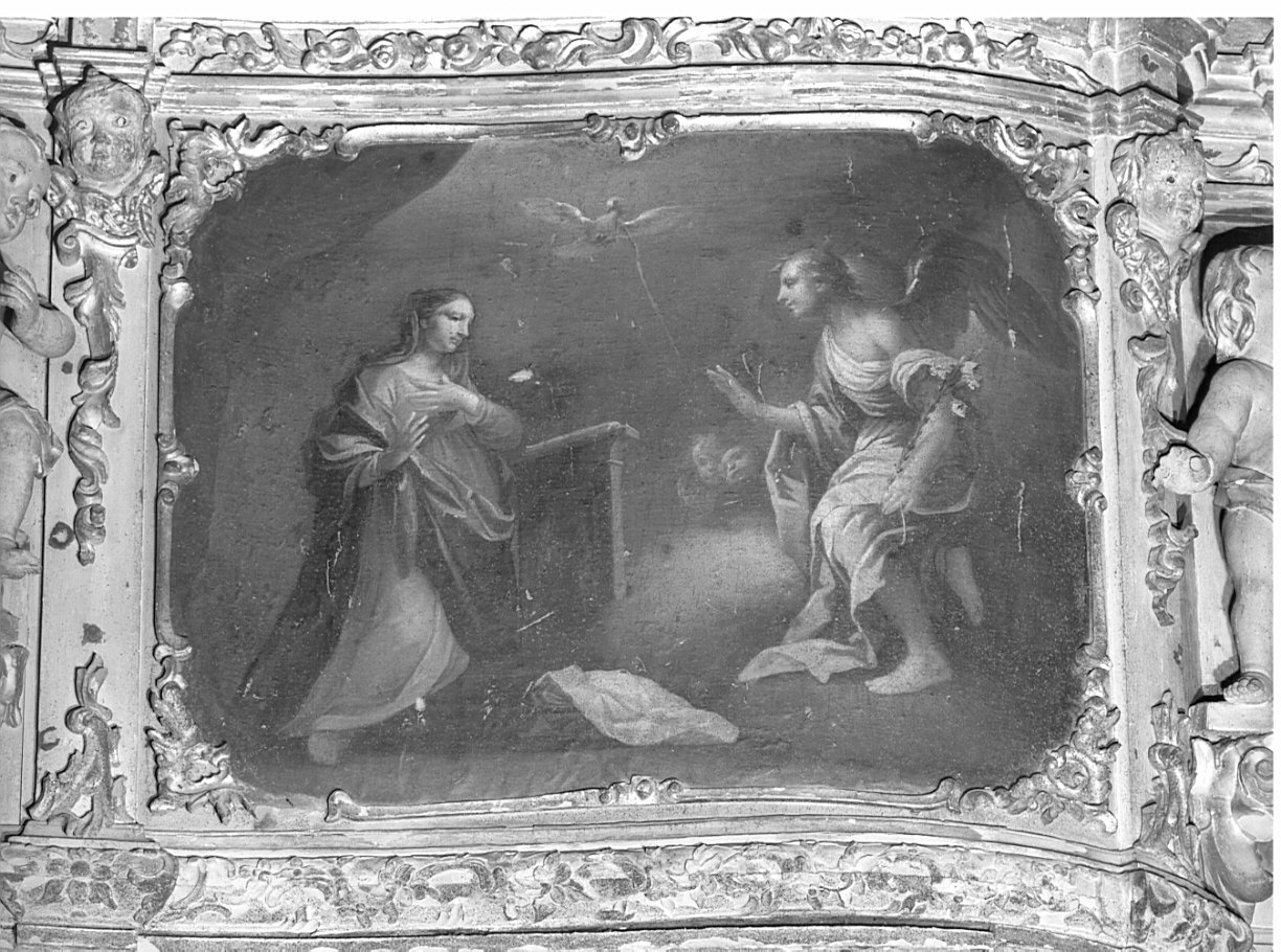 Annunciazione (dipinto) di Romegialli Giovanni Pietro (sec. XVIII)