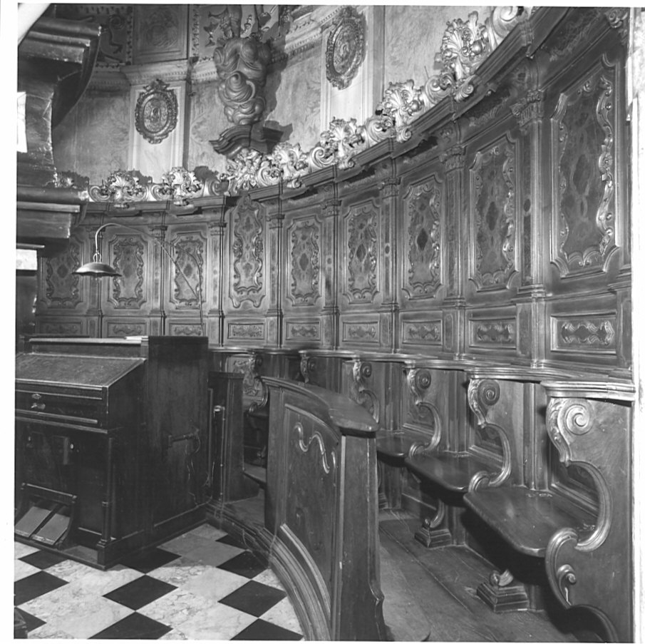 stalli del coro di Visentini Lorenzo (sec. XVIII)