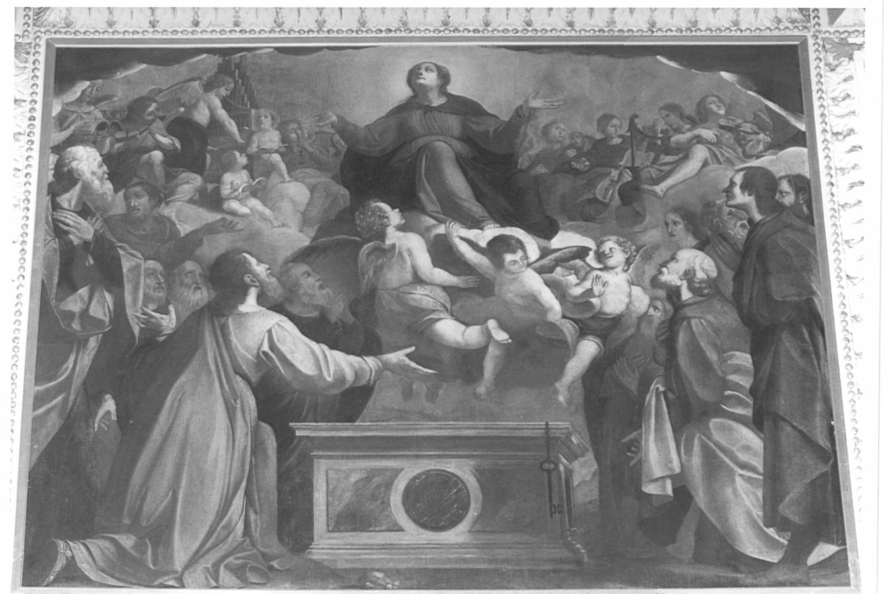assunzione della Madonna (dipinto) di Recchi Giovanni Battista (sec. XVII)