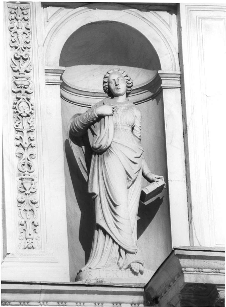 Santa Perpetua (statua) di Della Scala Alessandro (sec. XVI)