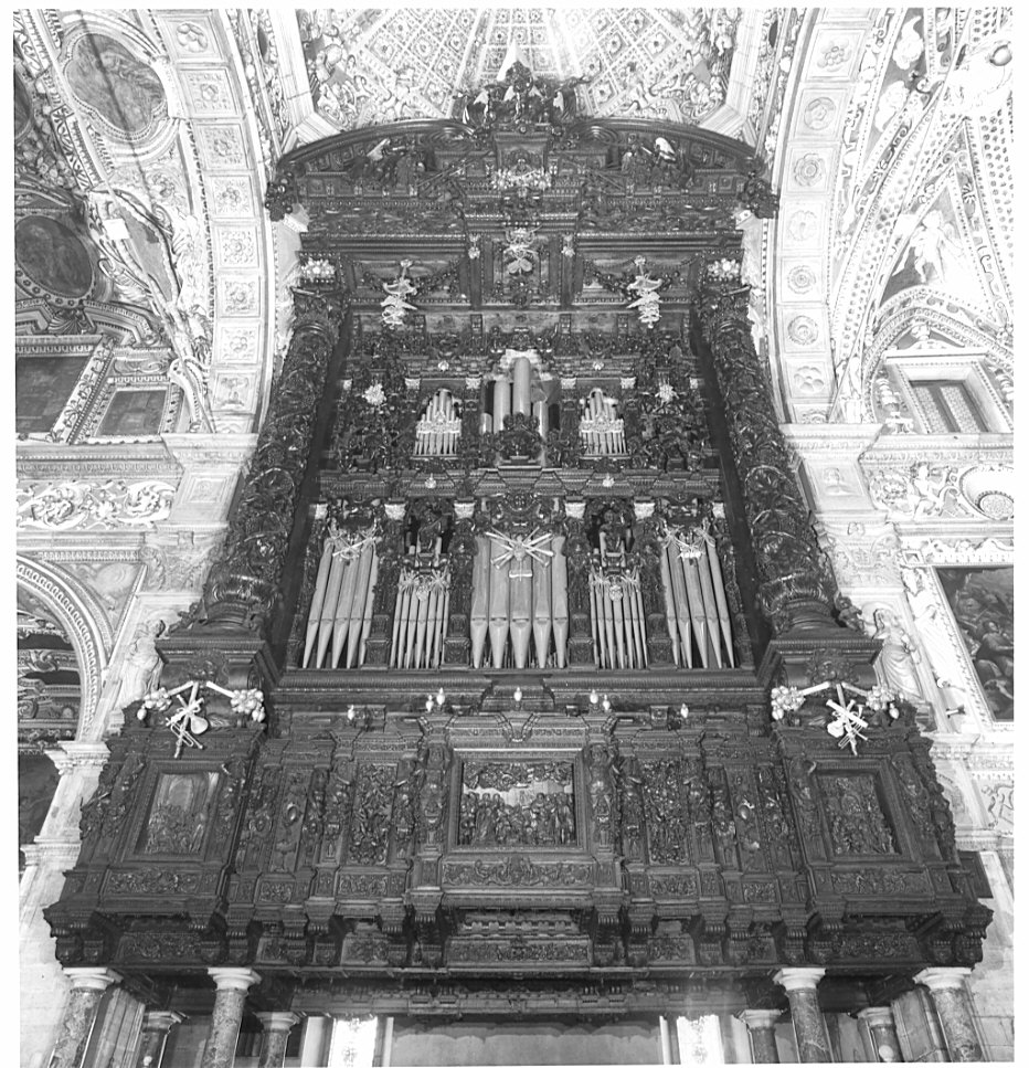 tribuna d'organo di Bulgarini Giuseppe, Salmoiraghi Giovanni Battista (sec. XVII)