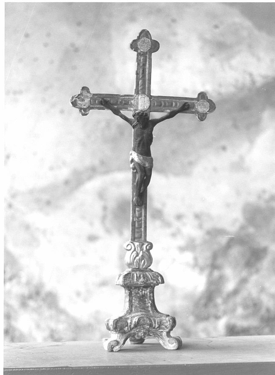 croce d'altare - ambito valtellinese (sec. XVIII)