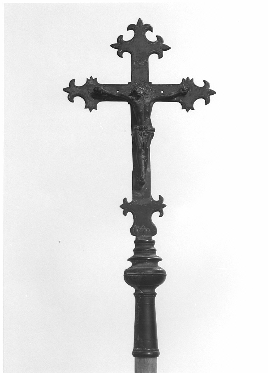 croce processionale - ambito valtellinese (sec. XIX)