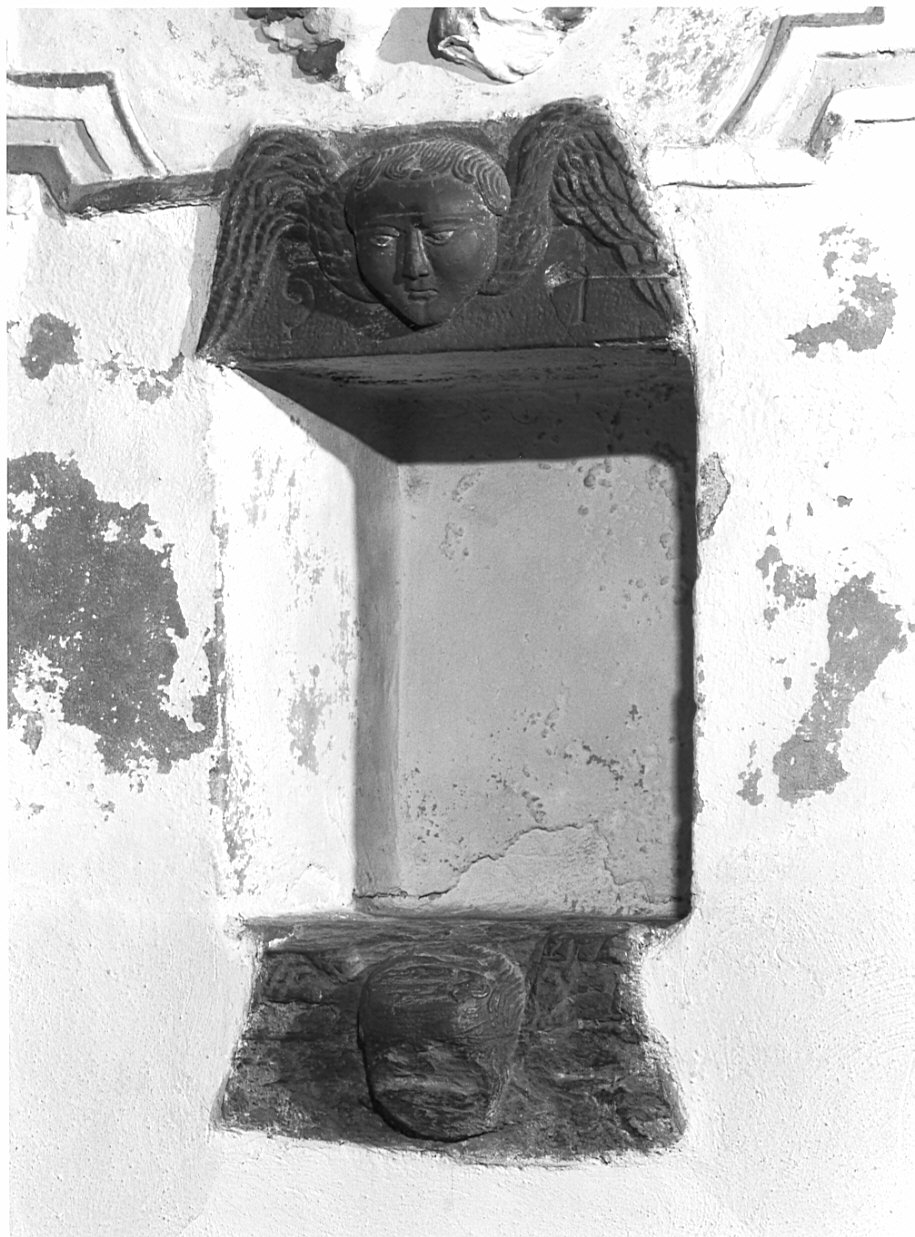 mostra di nicchia - ambito valtellinese (sec. XVII)