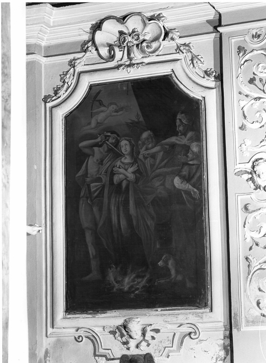 martirio di Sant'Agata (dipinto) - ambito lombardo (sec. XVIII)