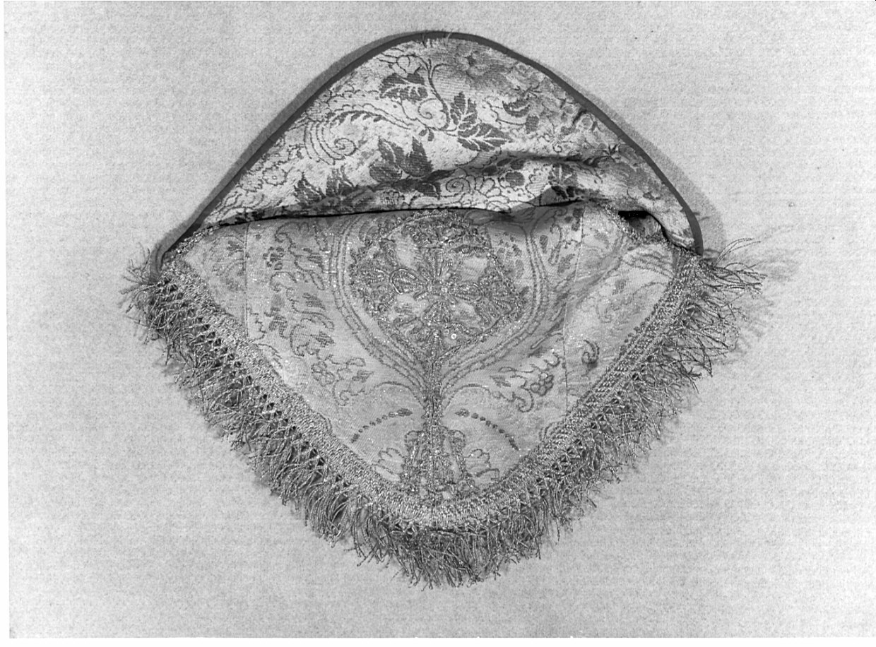copriostensorio - manifattura italiana (prima metà sec. XVIII)