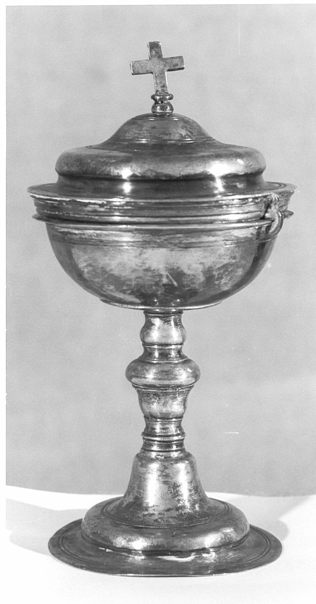 pisside da viatico - ambito valtellinese (sec. XVIII)